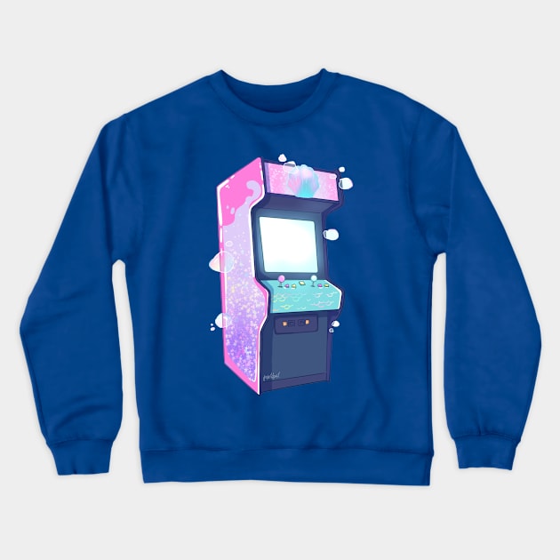 Mermaid Arcade Crewneck Sweatshirt by paintdust